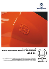 Husqvarna 414 EL Operator's Manual