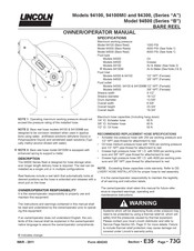 Lincoln A Series Owner's/Operator's Manual