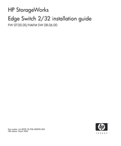 HP StorageWorks Edge Switch 2/32 Installation Manual