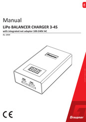 GRAUPNER LiPo BALANCER CHARGER 3-4S Manual