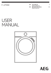 AEG LP7250 User Manual