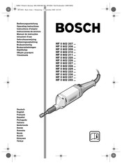 Bosch HF 0 602 228 Series Operating Instructions Manual