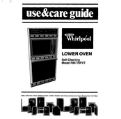 Whirlpool RM778PXT Use & Care Manual