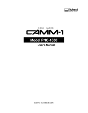 Roland Sign Maker CAMM-1 PNC-1050 User Manual