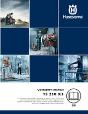 Husqvarna TS 250 X3 Operator's Manual