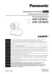 Panasonic AW-UE4WGN Operating Instructions Manual