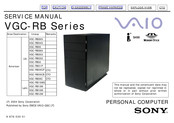 Sony VAIO VGC-RB Series Service Manual