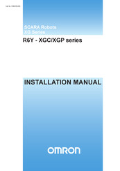 Omron R6YXGP900 Installation Manual