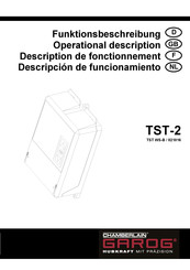 Chamberlain GAROG TST-2 Operational Description