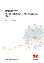 Huawei iManager NetEco 6000 Device Installation And Commissioning Manual