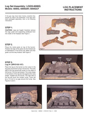 Heat & Glo LOGS-6000G Log Placement Instructions