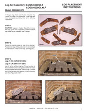 Heat & Glo LOGS-6000GLX Log Placement Instructions