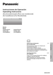 Panasonic CS-PS36RKV Operating Instructions Manual