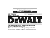 DeWalt D28114 Instruction Manual