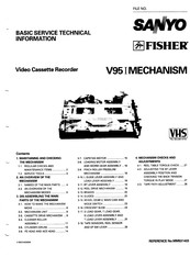 Sanyo FISHER V95 I Mechanism Technical Information