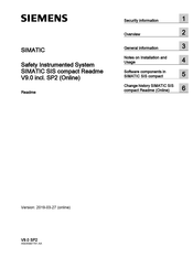 Siemens SIMATIC SIS compact Manual