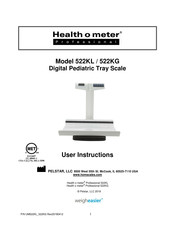 Health O Meter 522KL User Instructions
