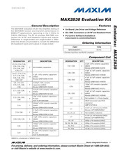 Maxim MAX2838 Manual