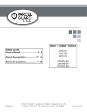 Danby Parcel Guard DPG37B Owner's Manual