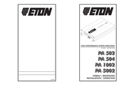 Eton USA Series Installation & Operation Manual