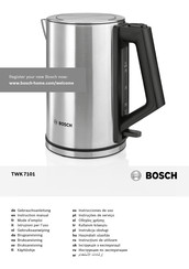 Bosch TWK7101 Instruction Manual