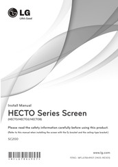 LG HECTO Series Install Manual