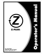 Exmark Z-Plug Operator's Manual