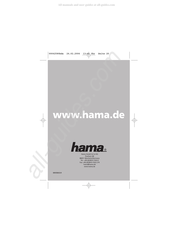 Hama 42580 Operating Instructions Manual