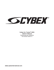 CYBEX Arc Trainer 425A Owner's Manual