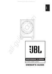 JBL Northridge E Series Owner's Manual