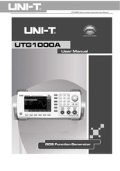 UNI-T UTG1000A Series User Manual