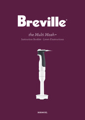 Breville the Multi Mash BSB380XL Instruction Booklet