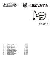 Husqvarna FS 500 E Operator's Manual