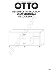 Otto OSLO CREDENZA Assembly Instruction Manual