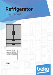 Beko GNE60520DX User Manual