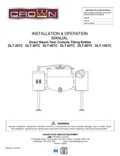 Crown DLT-20TC Installation & Operation Manual