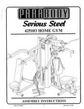 Parabody Serious Steel 425103 Assembly Instructions Manual