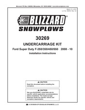 Blizzard 30269 Installation Instructions Manual