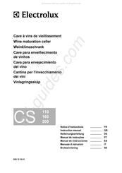Electrolux Dometic CS 160 Instruction Manual