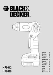 Black & Decker HP9019 Manual