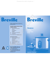 Breville Avance Rice Duo 7 Instructions Manual