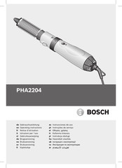 Bosch PHA2204 Operating Instructions Manual