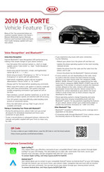 Kia Forte 2019 Vehicle Feature Tips
