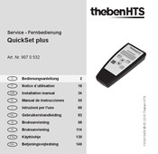 Theben QuickSet plus Installation Manual