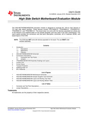 Texas Instruments HSS-MOTHERBOARDEVM User Manual