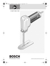 Bosch 0 607 595 100 Instruction Manual