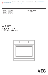 AEG BEK742L21M User Manual