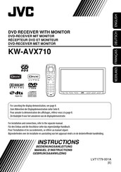 JVC KW-AVX710 - DVD Player With LCD Monitor Instructions Manual