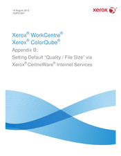 Xerox WorkCentre 58 Series Manual