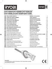 Ryobi CHT1850LC User Manual